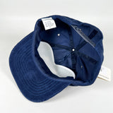 Vintage 90's Camel "Smooth Character" Navy Corduroy Snapback Hat