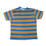 Vintage 80's Brittania Striped Distressed T-Shirt