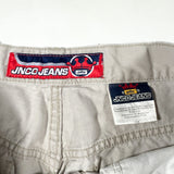 Vintage Y2K JNCO Tribal Khaki Cargo Baggy Shorts
