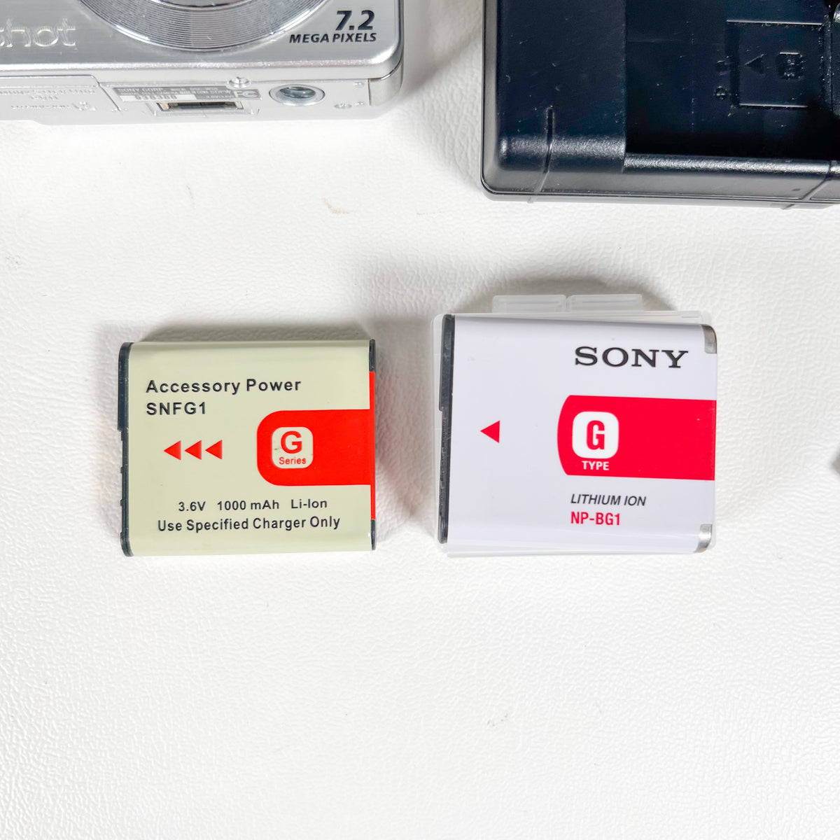 Vintage 2007 Sony Cyber-shot DSC-W55 7.2MP Digital Camera – CobbleStore ...