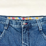 Vintage 90's JNCO Rolling Shadows J233 Baggy Denim Shorts