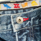 Vintage 90's JNCO Rolling Shadows J233 Baggy Denim Shorts