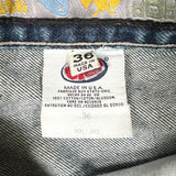 Vintage 90's JNCO Rolling Shadows J233 Baggy Denim Shorts