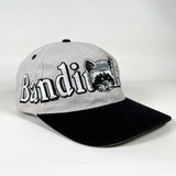 Vintage 90's Bandit Lures Raccoon Embroidered Fishing Snapback Hat