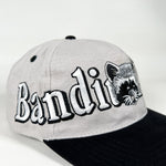 Vintage 90's Bandit Lures Raccoon Embroidered Fishing Snapback Hat