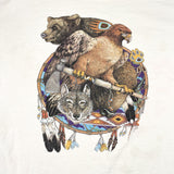 Vintage 90's Native American Animals T-Shirt