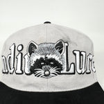 Vintage 90's Bandit Lures Raccoon Embroidered Fishing Snapback Hat