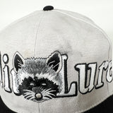 Vintage 90's Bandit Lures Raccoon Embroidered Fishing Snapback Hat