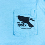 Vintage 90's The Raven Virginia Beach Pocket T-Shirt