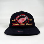 Vintage 1997 Detroit Red Wings Stanley Cup Champions CCM Snapback Hat