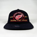 Vintage 1997 Detroit Red Wings Stanley Cup Champions CCM Snapback Hat