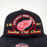 Vintage 1997 Detroit Red Wings Stanley Cup Champions CCM Snapback Hat