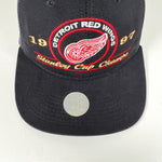 Vintage 1997 Detroit Red Wings Stanley Cup Champions CCM Snapback Hat