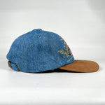 Vintage 2004 Harley-Davidson Looney Tunes Denim & Suede Hat