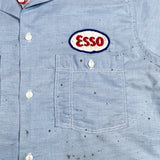 Vintage 50's Anderson Bros. Esso Gas "Parke" Short Sleeve Button Up Shirt