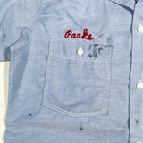 Vintage 50's Anderson Bros. Esso Gas "Parke" Short Sleeve Button Up Shirt