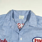 Vintage 50's Anderson Bros. Esso Gas "Parke" Short Sleeve Button Up Shirt