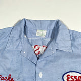 Vintage 50's Anderson Bros. Esso Gas "Parke" Short Sleeve Button Up Shirt