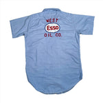 Vintage 50's Anderson Bros. Esso Gas "Parke" Short Sleeve Button Up Shirt