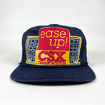 Vintage 80's CSX Transportation "Ease Up!" Railroad Safety Hat