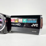 Modern 2011 JVC GZ-E10BU Digital Camera Camcorder