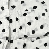 Vintage 80’s At Last! Black & White Polka Dot Button-Up Shirt