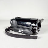 Modern 2011 JVC GZ-E10BU Digital Camera Camcorder