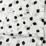 Vintage 80’s At Last! Black & White Polka Dot Button-Up Shirt
