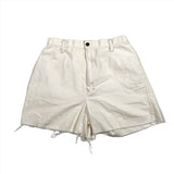 Vintage 70's Sears Jr Bazaar White Cut-Off Shorts