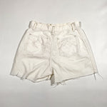 Vintage 70's Sears Jr Bazaar White Cut-Off Shorts