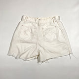 Vintage 70's Sears Jr Bazaar White Cut-Off Shorts