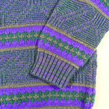 Vintage 80's Striped New Accents Sweater