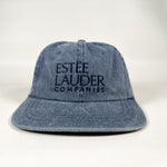 Vintage 90's Estee Lauder Companies Blue Strapback Hat