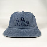 Vintage 90's Estee Lauder Companies Blue Strapback Hat