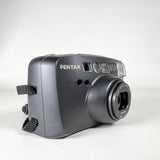 Vintage 1997 Pentax IQZoom 140 Point & Shoot 35mm Film Camera