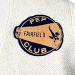 Vintage 50's Fairfield MS Pep Club Harris-Brenaman Wool Cardigan