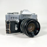 Vintage 70's Petri FT EE Range Finder 35mm Film Camera