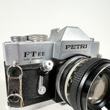 Vintage 70's Petri FT EE Range Finder 35mm Film Camera