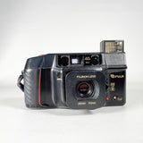 Vintage 1989 Fuji DL-400 Tele QD Point & Shoot 35mm Film Camera