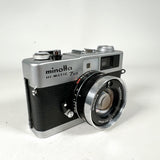Vintage 1977 Minolta Hi-Matic 7SII 🔴 BAD APERTURE 🔴 35mm Film Camera