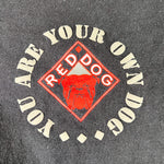 Vintage 1995 Red Dog Beer Bulldog Graphic T-Shirt