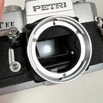 Vintage 70's Petri FT EE Range Finder 35mm Film Camera