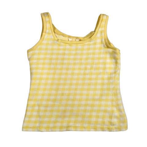 Vintage 70's Catalina Sportswear Gingham Tank Top