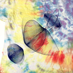Vintage 80's Signed Tie-Dye Psychedelic Graphic T-Shirt