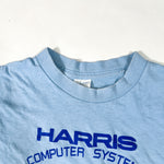 Vintage 80's Harris Computer Systems NOS 4 Mascot T-Shirt