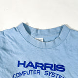 Vintage 80's Harris Computer Systems NOS 4 Mascot T-Shirt