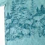 Vintage 90s Washington Wildlife Wrap Print Nature T-Shirt