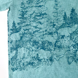 Vintage 90s Washington Wildlife Wrap Print Nature T-Shirt