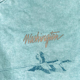 Vintage 90s Washington Wildlife Wrap Print Nature T-Shirt