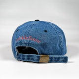 Vintage 90's CobbleStore Richmond Denim Suede Hat